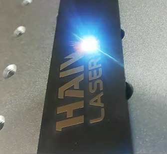 光纖不銹鋼板打標