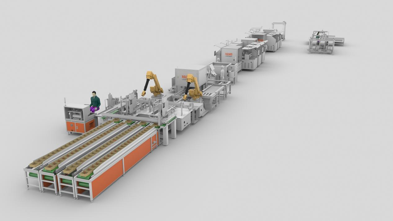 電池pack生產線流程 電池pack生產線流程